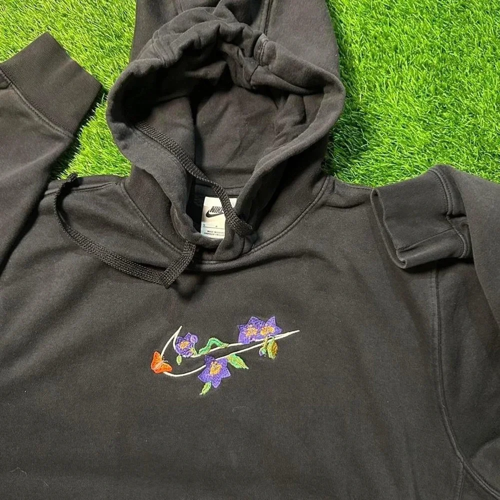 Nike floral embroidered